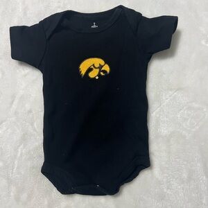 Black Kids One Piece with Yellow Logo